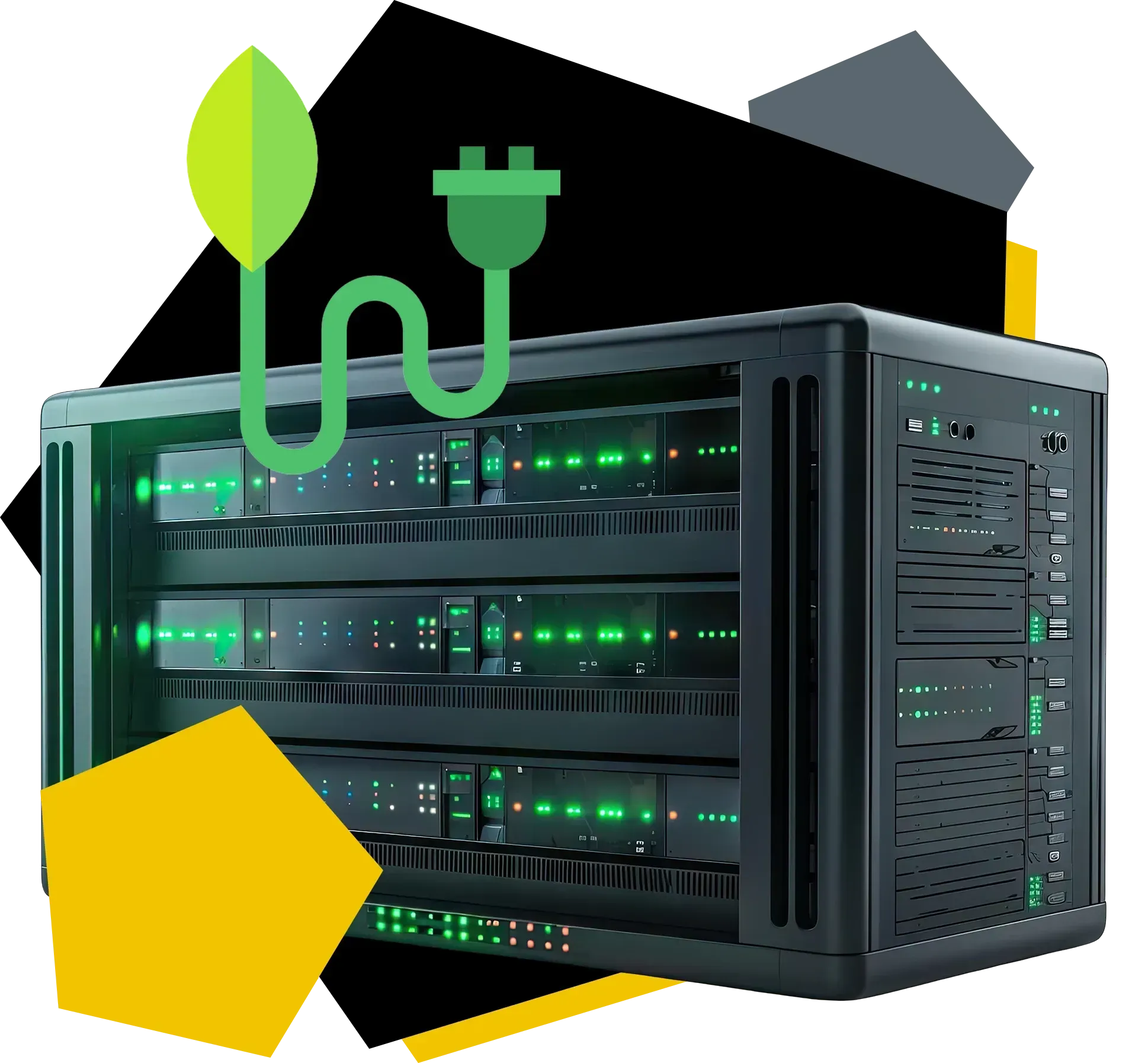 The technology in the AM data centers The modern server technology in the sustainable and highly available AM data centers
