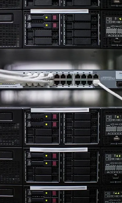 A look behind the scenes of our modern server technology in the Am data centres