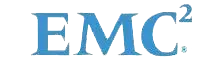 Das Logo der Firma EMC²