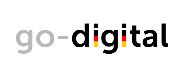 Logo mit Schriftzug go-digital
