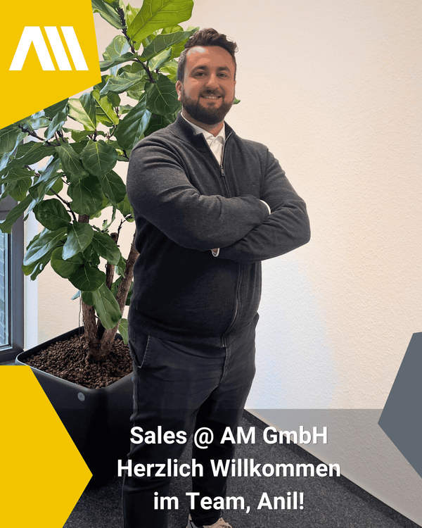 Zuwachs im Sales-Team der AM GmbH Foto von Anil Celik, IT-Sales Manager bei der AM