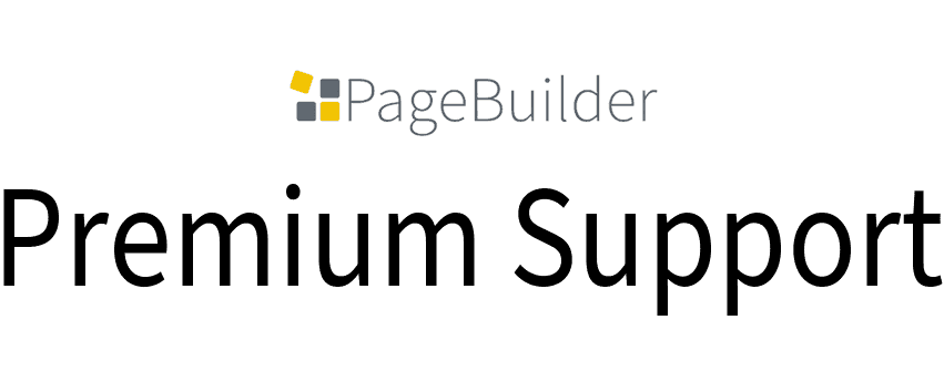 Logo for the PageBuilder for Strapi Premium Support