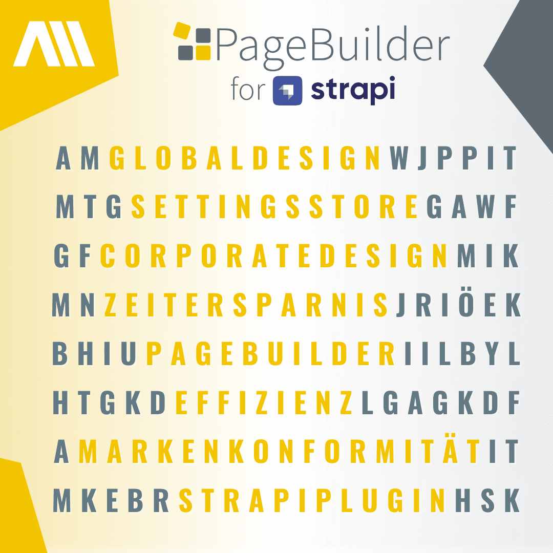 Viele Buchstaben in zusammenhangsloser Kombination und Buchstaben, aus denen sich Wörter bilden