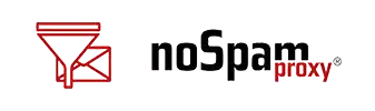 NoSpamProxy Logo Image element and lettering of the email security company NoSpamProxy.