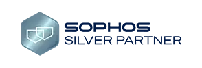 Sophos Silver Partner Logo Lettering and emblem of the cybersecurity company Sophos.