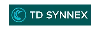TD Synnex Logo Emblem and lettering of the IT service provider TD Synnex.