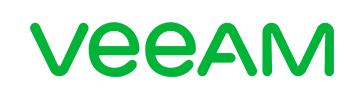 Veeam Software Group Logo Green lettering of the IT company Veeam Software Group.