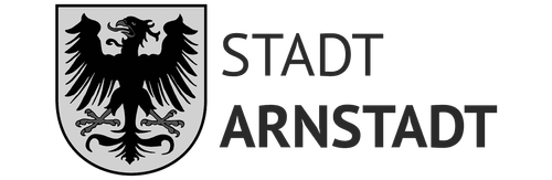 Referenz-Logo der Stadt Arnstadt als Kundin der EMMIE Vergabe Plattform.